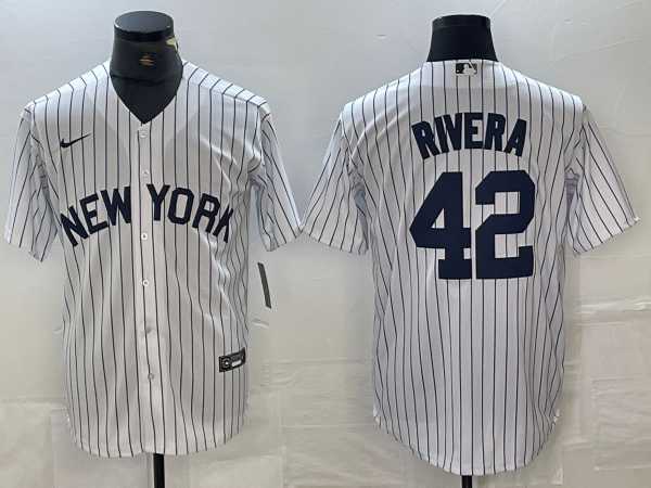 Men's New York Yankees #42 Mariano Rivera White 2024 Cool Base Stitched Jerseys,We sell and wholesale Men's New York Yankees #42 Mariano Rivera White 2024 Cool Base Stitched Jerseys on line form chian!